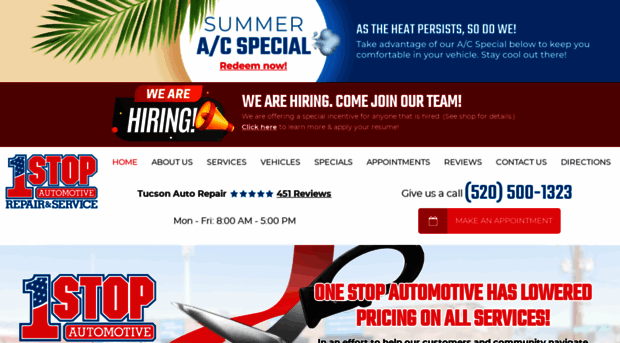 onestopautorepairtucson.com