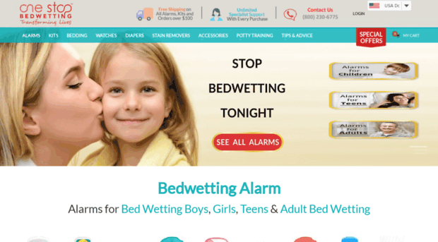 onestopbedwetting.com