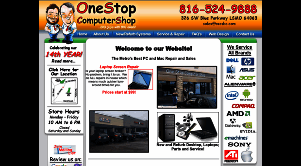 onestopcomputershopkc.com