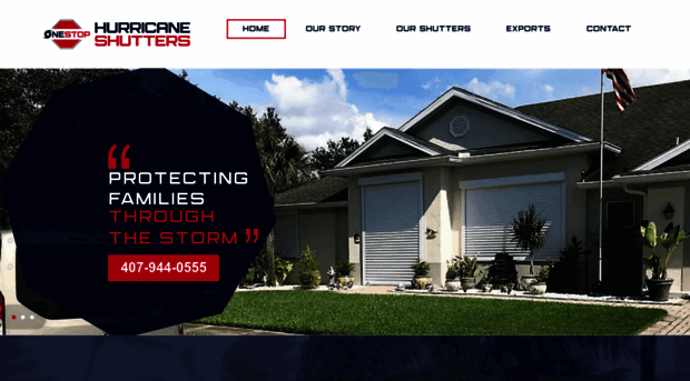 onestophurricaneshutters.com