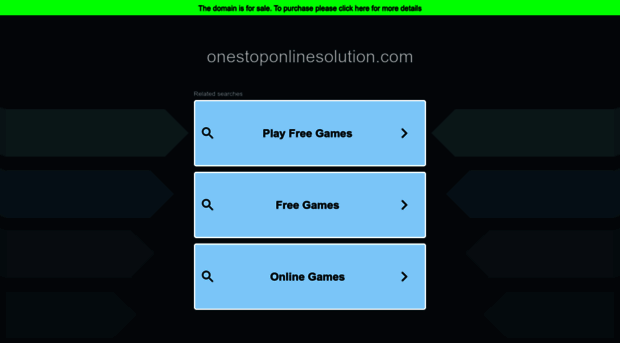 onestoponlinesolution.com