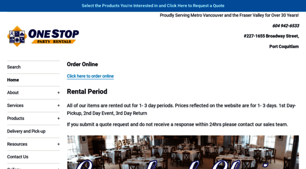 onestoppartyrentals.com