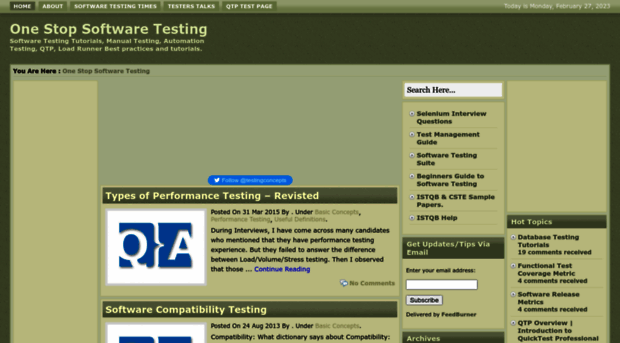 onestopsoftwaretesting.com