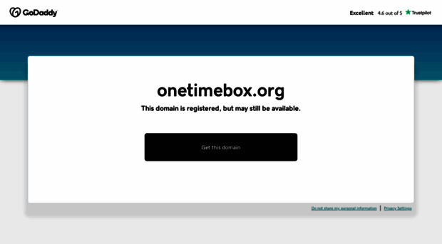 onetimebox.org