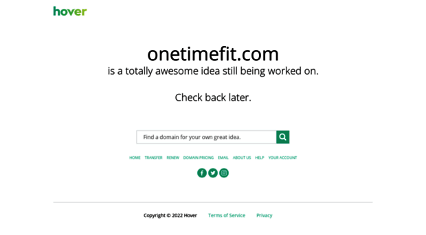 onetimefit.com
