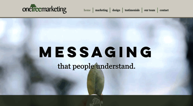 onetreemarketing.com