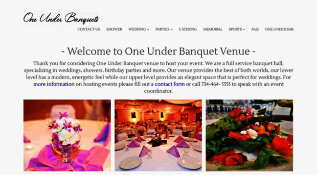 oneunderbanquet.com