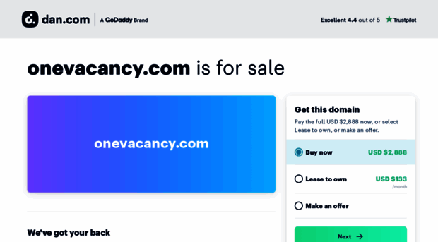 onevacancy.com