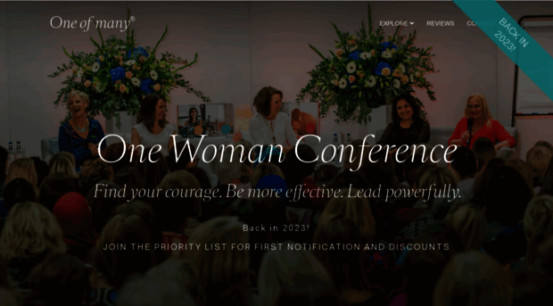 onewomanconference.co.uk