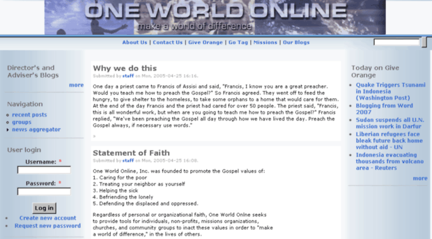 oneworldonline.org