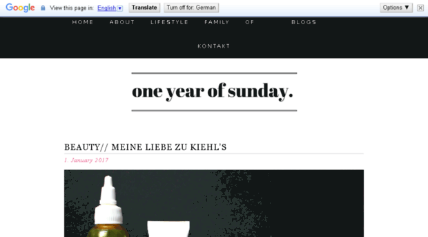 oneyearofsunday.de