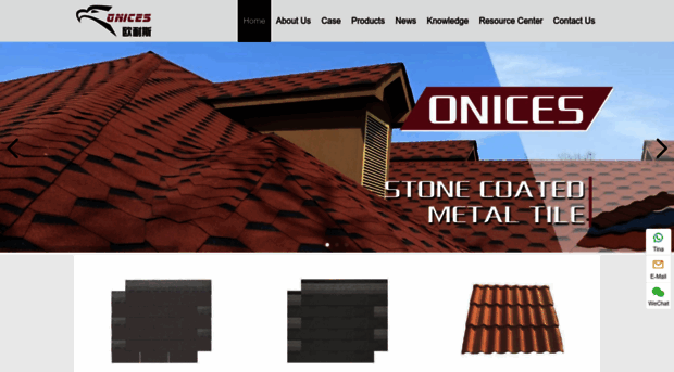 onicesroofing.com