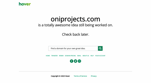 oniprojects.com