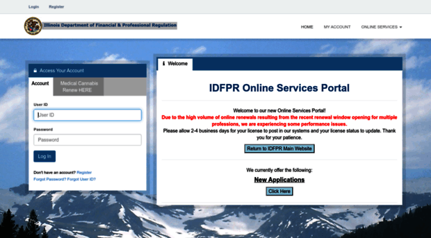 online-dfpr.micropact.com - eLicense Online - Online Dfpr Micropact