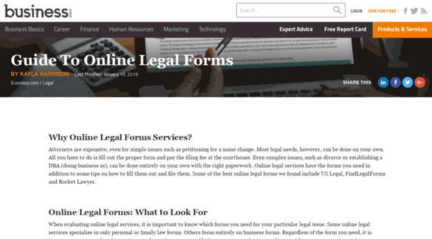 online-legal-forms-review.toptenreviews.com