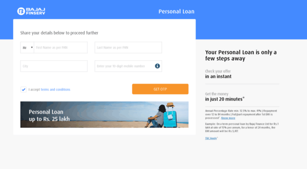 online-personal-loan.bajajfinserv.in