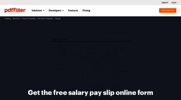 online-salary-slip-generator.pdffiller.com