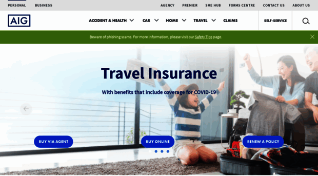 online.aig.com.sg - Personal - Insurance from AIG ... - Online AIG