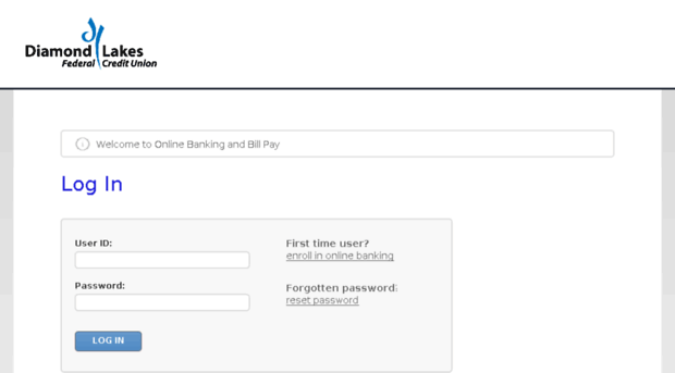 online.diamondlakesfcu.org