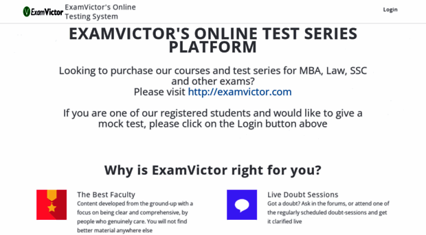 online.examvictor.com