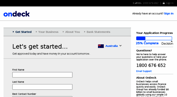 online.ondeck.com.au