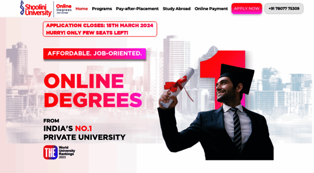 online.shooliniuniversity.com