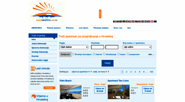 online.smjestaj.com.hr