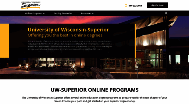 online.uwsuper.edu