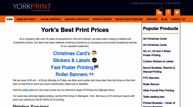 online.yorkprintcompany.co.uk