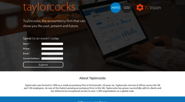 onlineaccounting.taylorcocks.co.uk