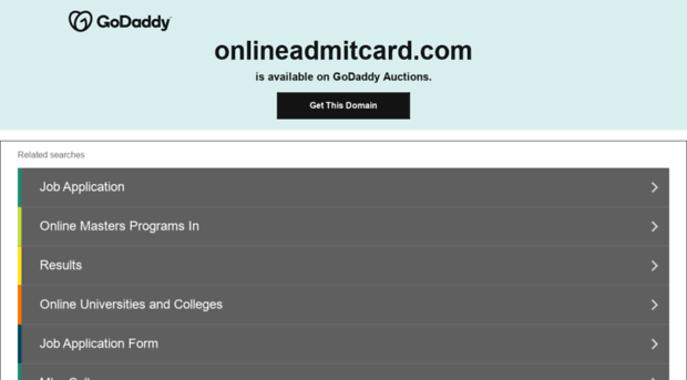 onlineadmitcard.com