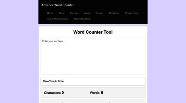 onlineadvancewordcounter.blogspot.com