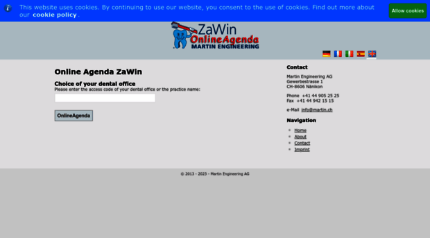 onlineagenda.zawin.ch