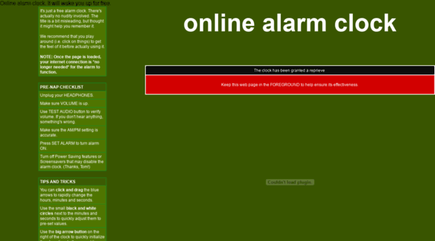 onlinealarmclock.ca