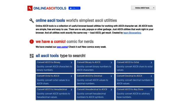 onlineasciitools.com