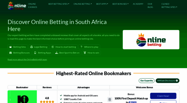 onlinebettingsa.co.za