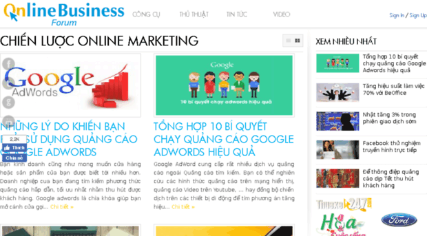 onlinebusinessforum.vn