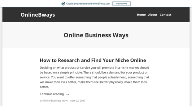 onlinebways.wordpress.com