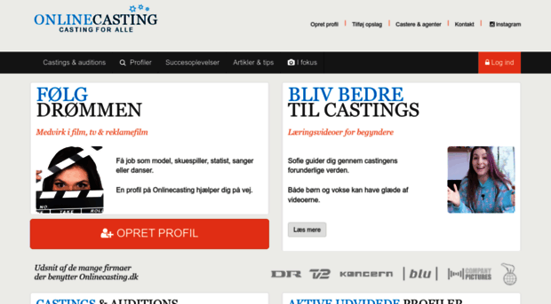 onlinecasting.dk