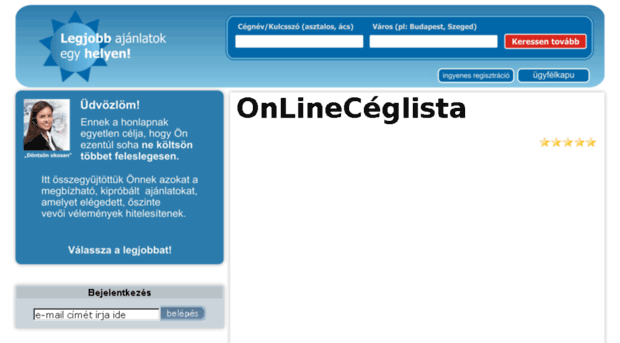 onlineceglista.hu