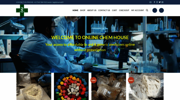 onlinechemhouse.com