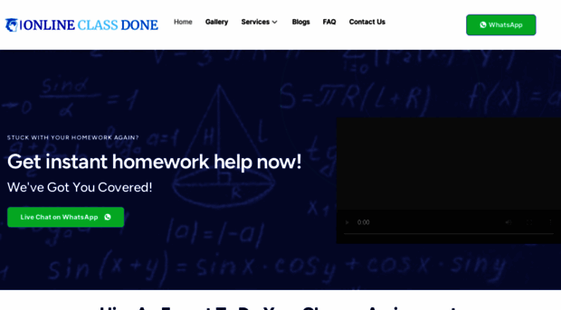 onlineclassdone.com