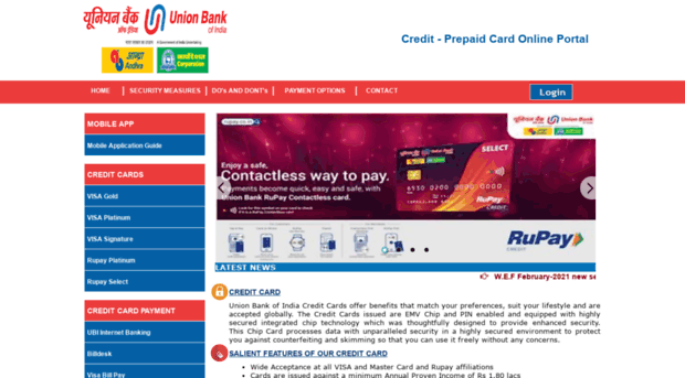 onlinecreditcards.andhrabank.in