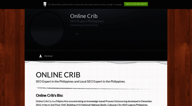 onlinecrib.brandyourself.com