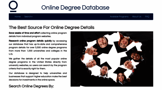 onlinedegreedatabase.com