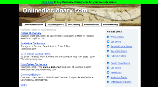 onlinediccionary.com