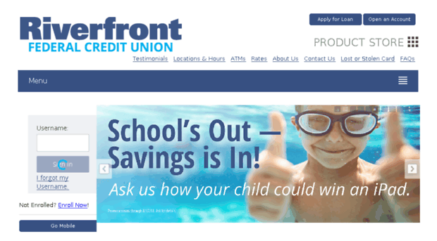 onlinedirect.riverfrontfcu.org