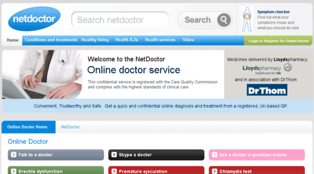 onlinedr.netdoctor.co.uk