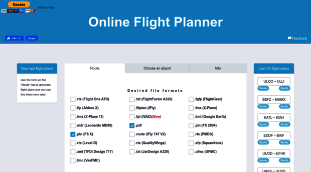 onlineflightplanner.org