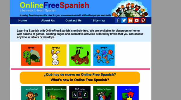 onlinefreespanish.com